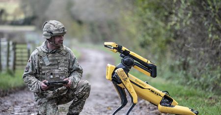 Psy-roboty mogą zawitać do brytyjskiej armii. To początek nowej ery