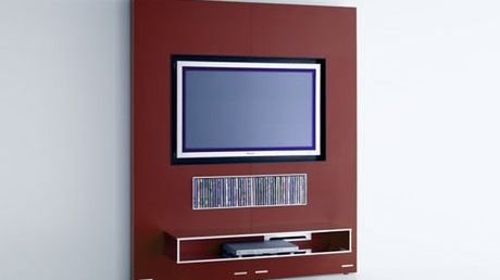 Telewizor wbudowany stylowo w ścianę 1