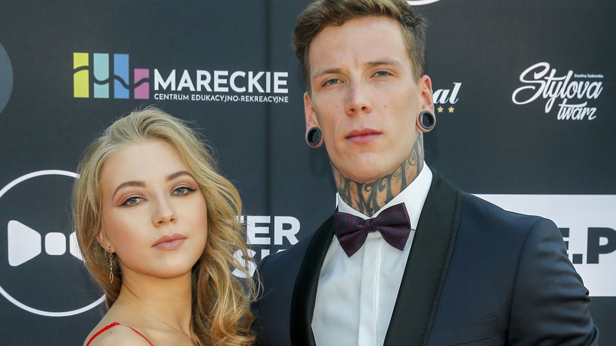 Sylwester Wilk i Julia Szczepanik