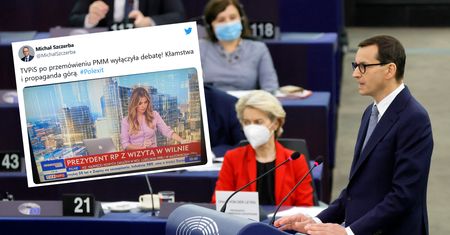 Debata w PE o praworządności. TVP Info przerwało transmisję
