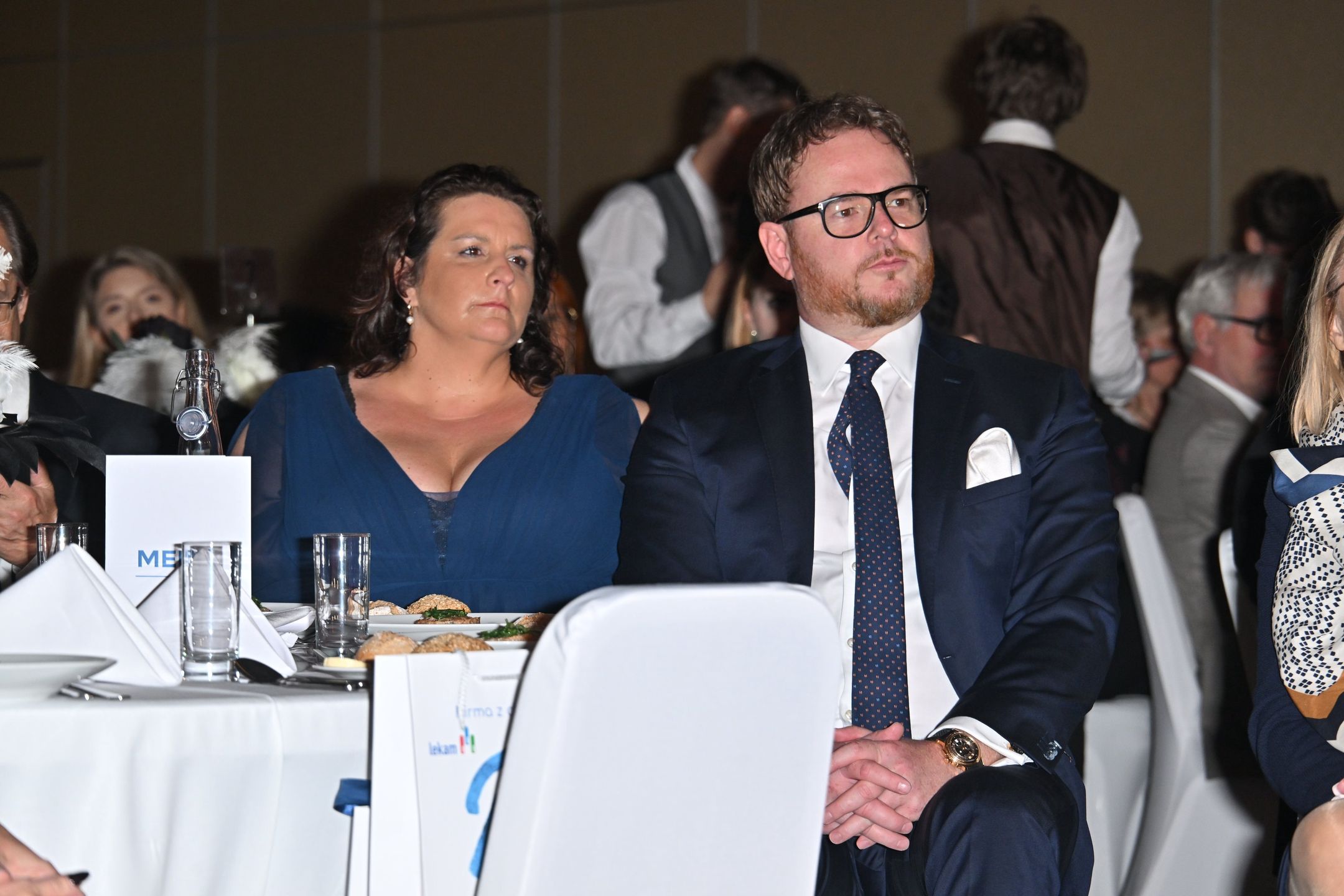 Książę Lubomirski-Lanckoroński z małżonką