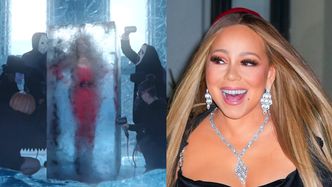 ODCHUDZONA Mariah Carey niczym Maryla Rodowicz na sylwestra ODMRAŻA się na święta. "To już czas" (WIDEO)