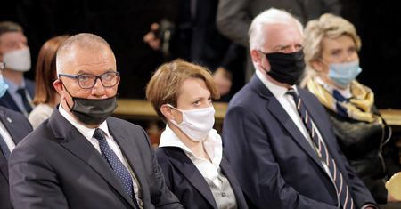 Msza na Jasnej Górze. Wicepremier Jadwiga Emilewicz wygłosiła przemówienie z... ambony
