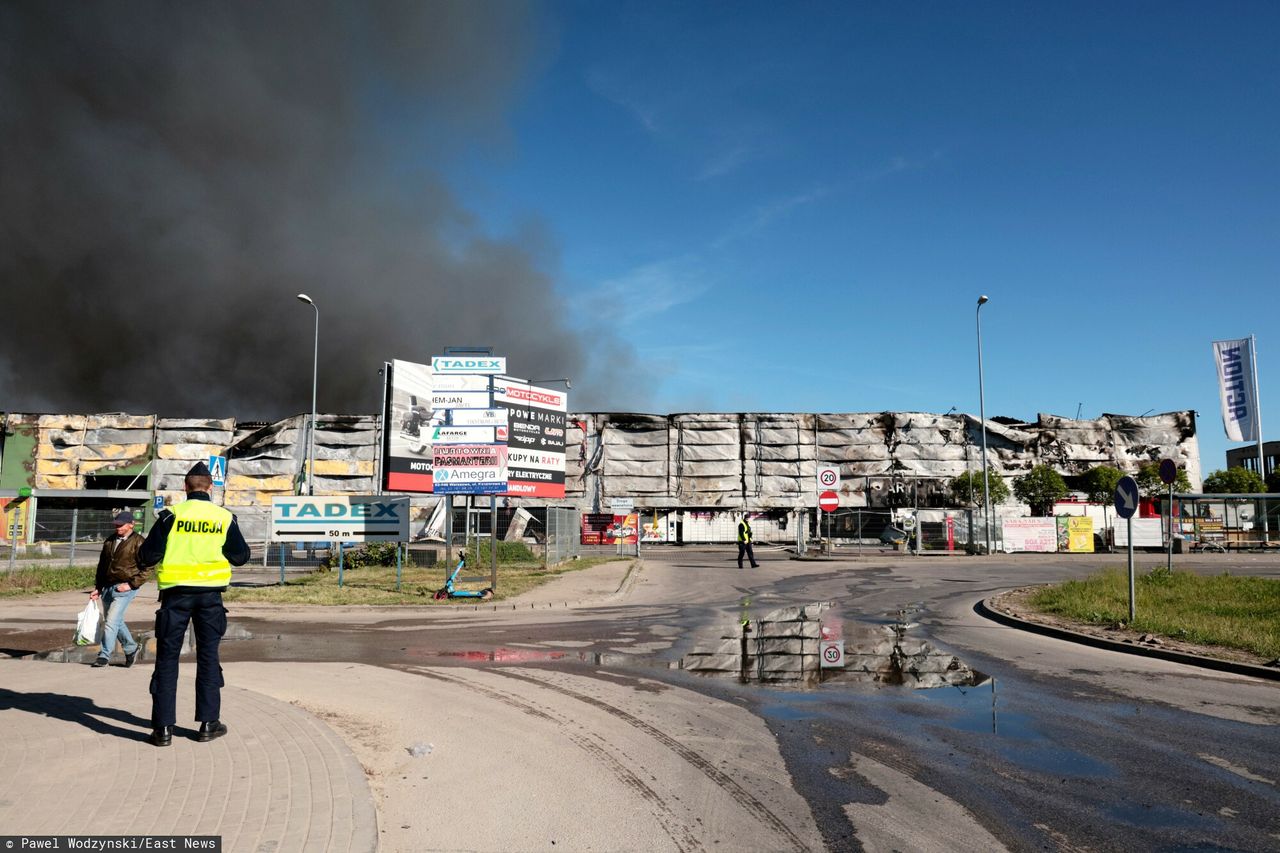 Premier Tusk: hala przy Marywilskiej podpalona na zlecenie rosyjskich służb