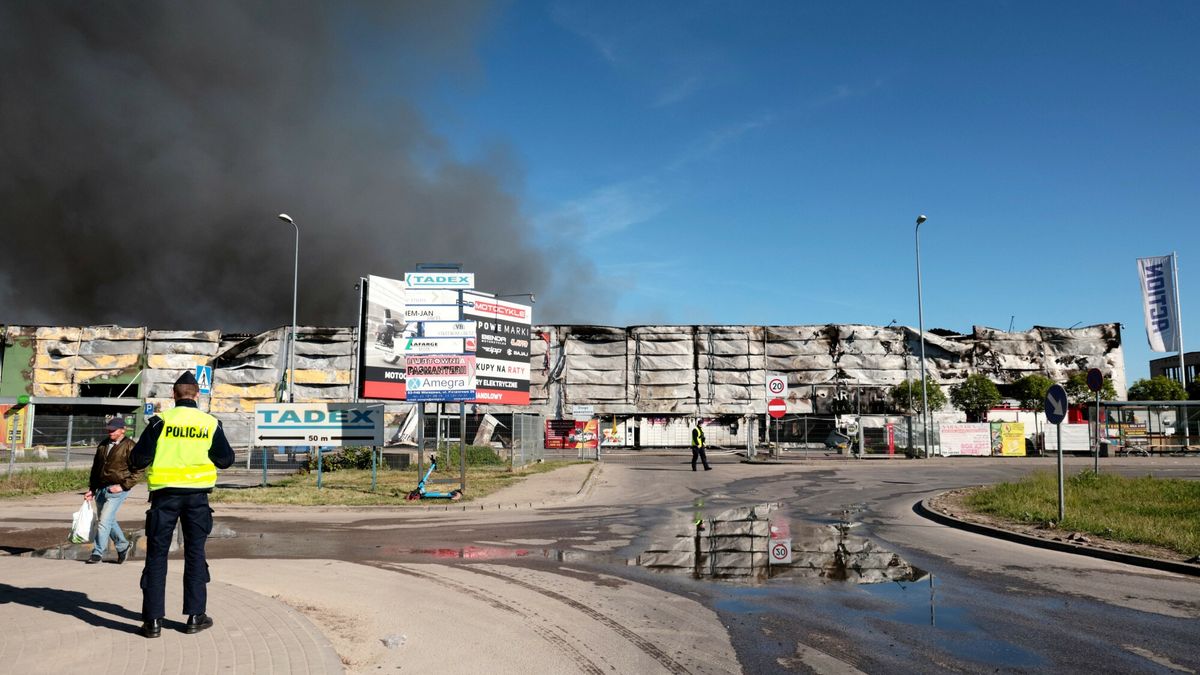 Pożar hali przy Marywilskiej, 12 maja 2024 roku