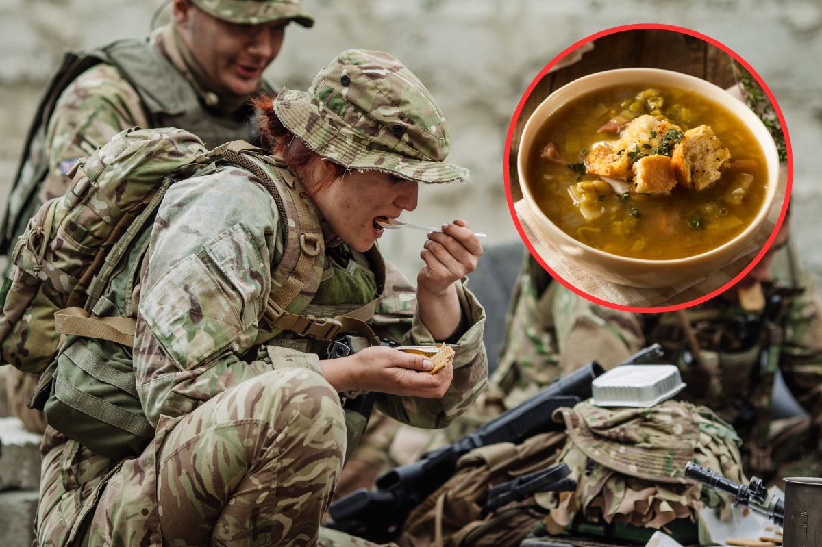 Wojskowa grochówka smakuje obłędnie. Sekretem są dwa składniki, których gospodynie nie dodają