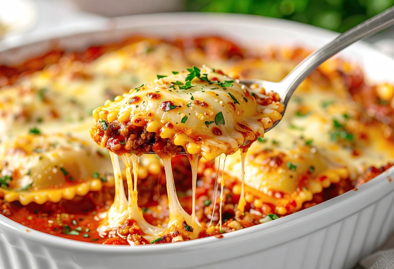 Układam w naczyniu i zalewam wyrazistym sosem. Szybki i pyszny obiad, który pokocha cała rodzina