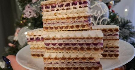 Przekładane wafle jak sprzed lat. Babcia robiła na każde święta