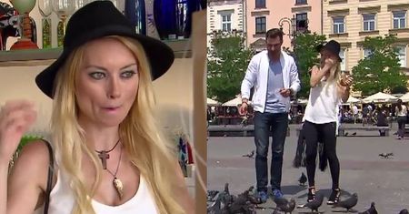 Izabella St. James... karmi gołębie: "W dzieciństwie siadały mi na głowie i na ramionach"