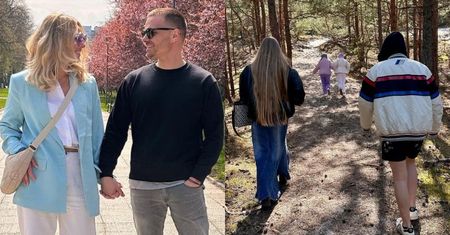 Marcin Hakiel spędza majówkę z ukochaną i gromadką dzieci. Rozanielona Dominika komentuje: "BOSKA CZWÓRKA" (FOTO)