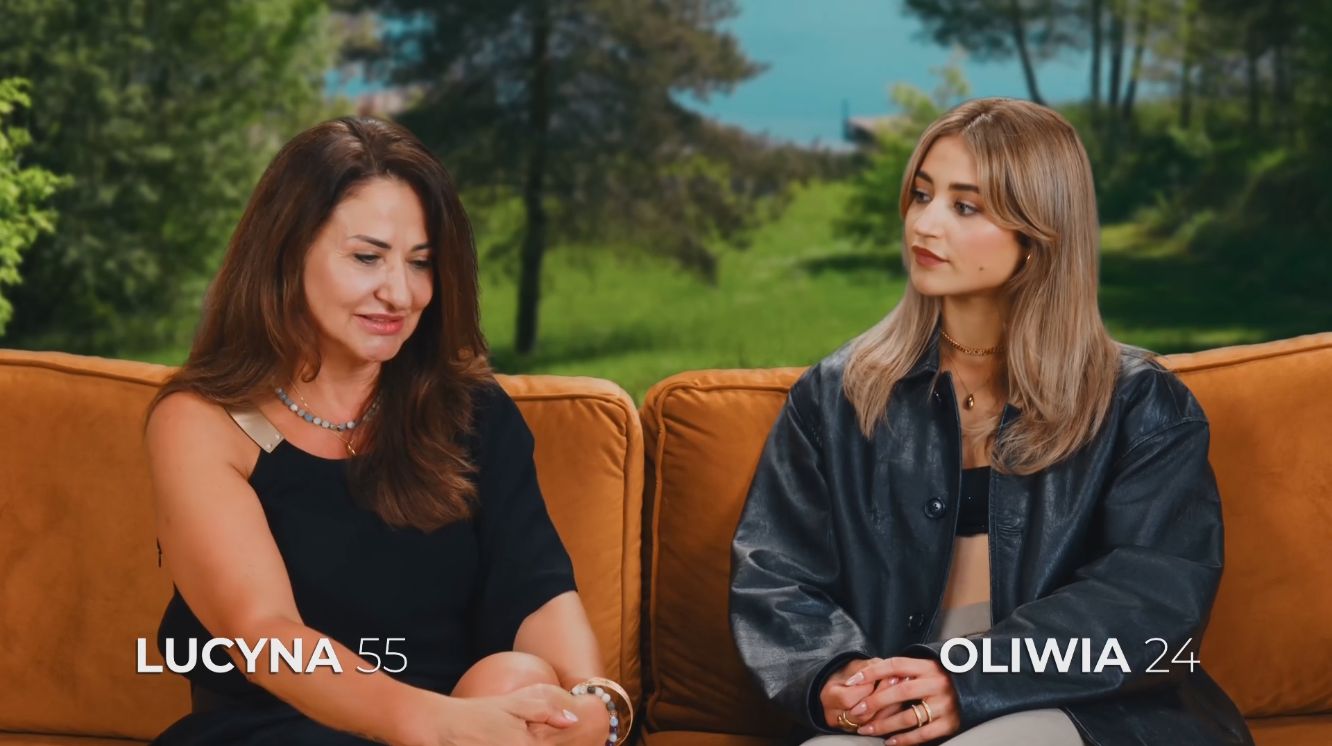 55-letnia Lucyna z dorosłą córką. Oliwia jest znaną influencerką