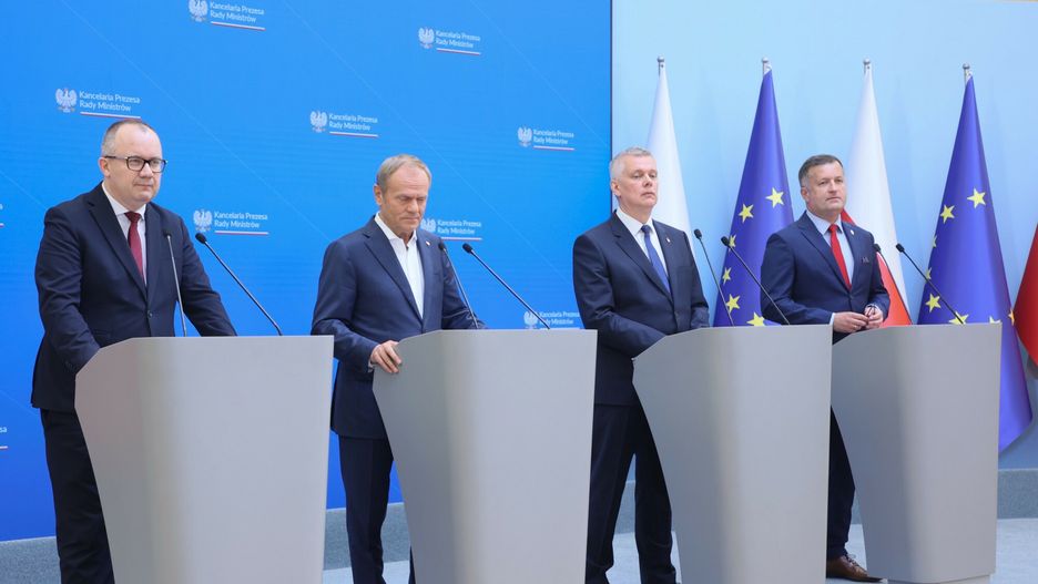 Konferencja prasowa premiera nt. komisji ds. rosyjskich wpływów