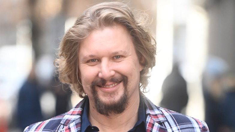 Andrzej Nejman pojawił się z 15-letnim synem w śniadaniówce