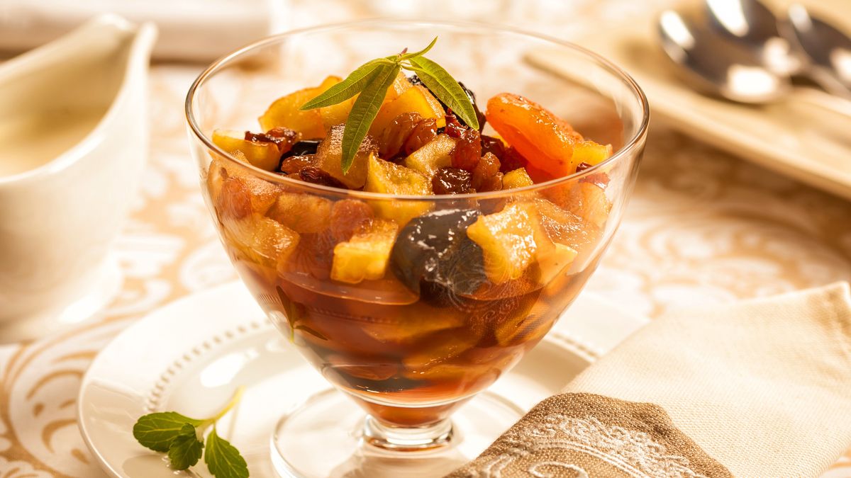 Owoce po kompocie wigilijnym można przerobić na... deser