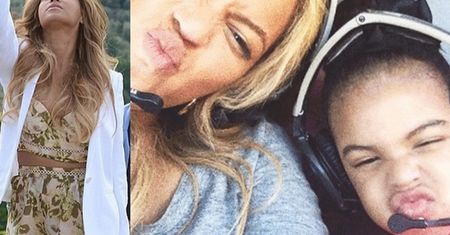 Beyonce i Blue Ivy na wakacjach we Włoszech (FOTO)