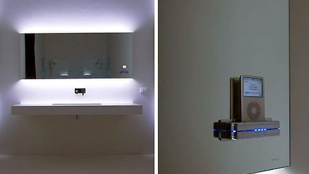 Podświetlane lustro z MP3 1