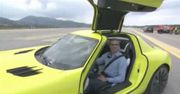 David Coulthard testuje elektryczną rakietę - Mercedes-Benz SLS E-Cell [video]