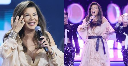 Edyta Górniak olśniewa w falbanach na Polsat Hit Festiwal w Sopocie
