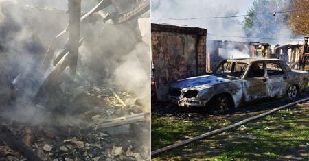 Ostrzały wsi Tetkino w Rosji. Leży tuż przy granicy z Ukrainą