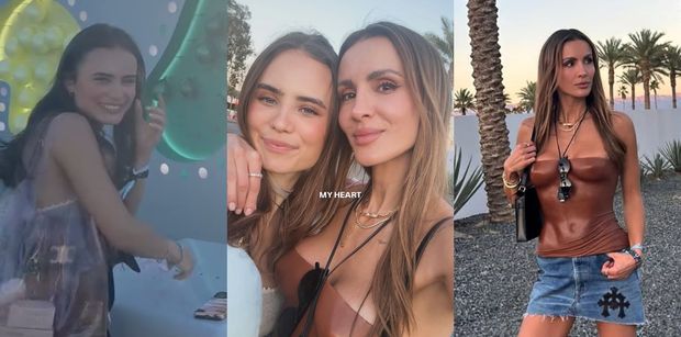 Sara Boruc i jej 20-letnia córka ruszyły na podbój Coachelli: "NASTOLATKI" (ZDJĘCIA)