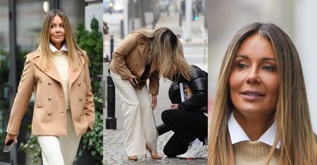 Małgorzata "kopciuszek" Rozenek niemal GUBI PANTOFELKA przed siedzibą "Dzień Dobry TVN" (ZDJĘCIA)