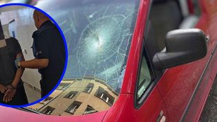Oława: Nie podobał mu się jej styl jazdy, więc wyżył się na samochodzie. Potem uszkodził dwa kolejne