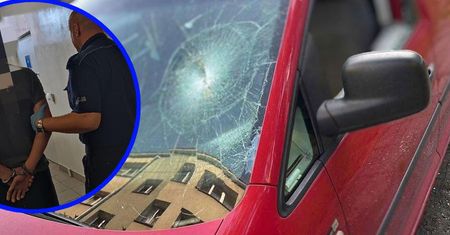 Oława: Nie podobał mu się jej styl jazdy, więc wyżył się na samochodzie. Potem uszkodził dwa kolejne
