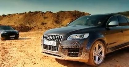 Bitwa mocnych SUV-ów | Porsche Cayenne Turbo vs. Audi Q7 V12 TDI [wideo]