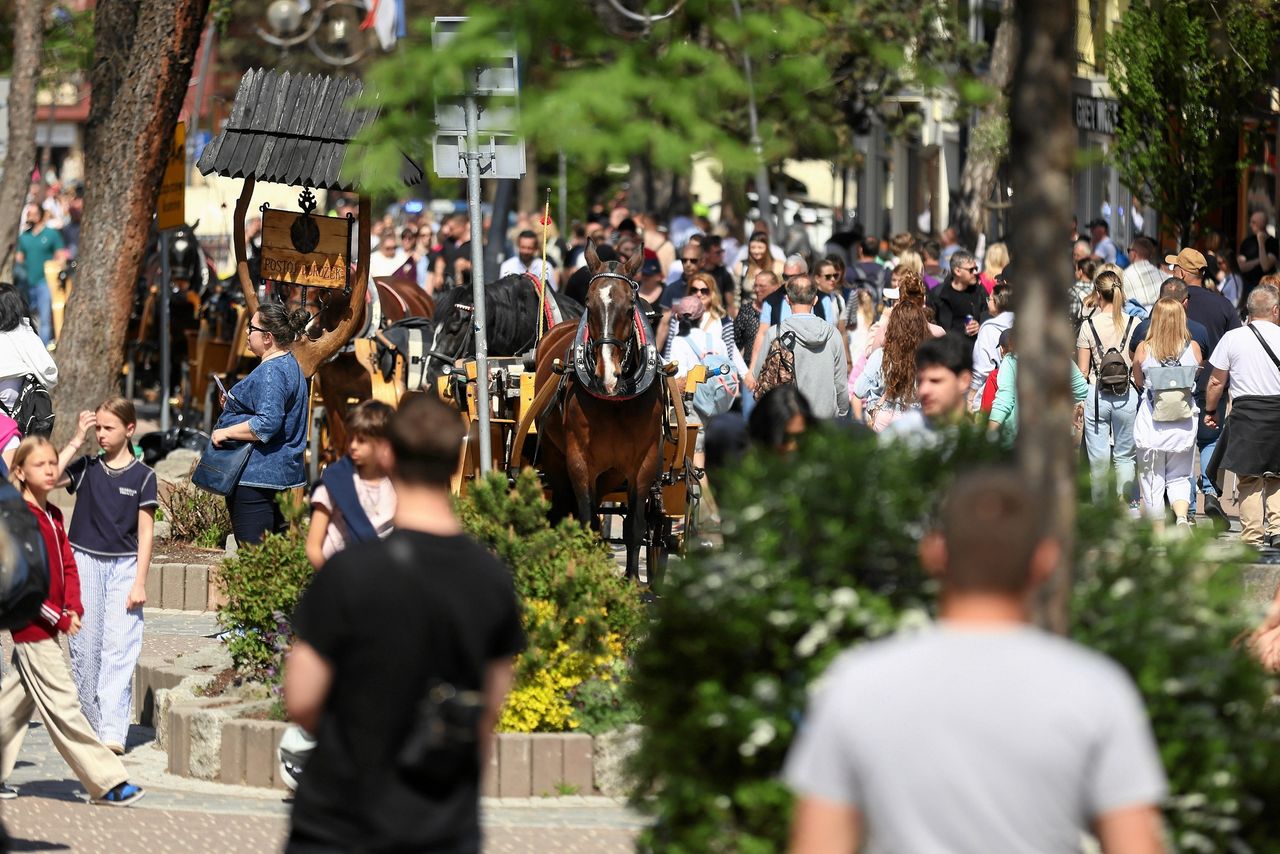 Taki widok na ulicach Zakopanego. Górale są wściekli