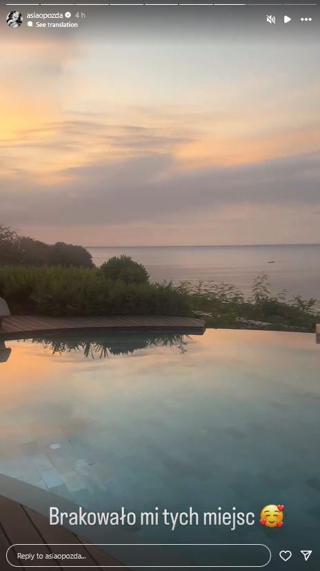 Joanna Opozda na Bali