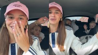 Odpowiedzialna inaczej Paulina Rzeźniczak NAGRYWA PODCZAS JAZDY. Nie jechała sama. "Babcia, Antonina, dwa "dogi" z przodu"