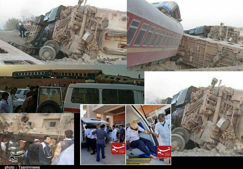Katastrofa pociągu w Iranie 