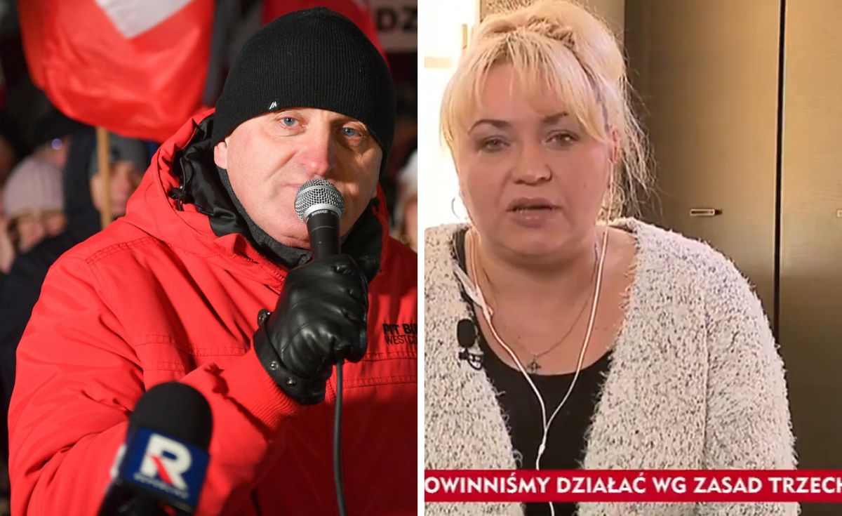 Marian Kowalski i Agnieszka Siewiereniuk-Maciorowska byli częstymi komentatorami w TVP Info