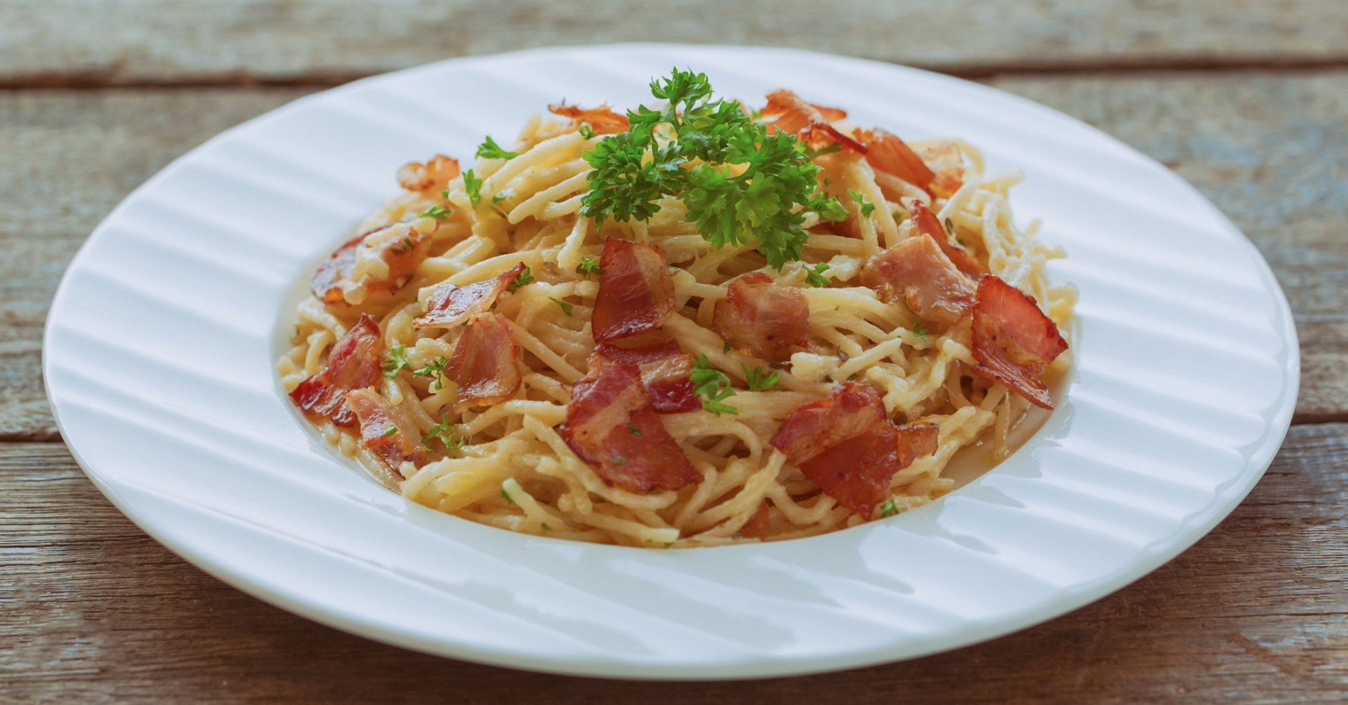 Carbonara z boczkiem