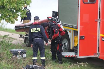 Tragiczny poranek nad lubuskim jeziorem Niesłysz. Nie żyje 39-latek