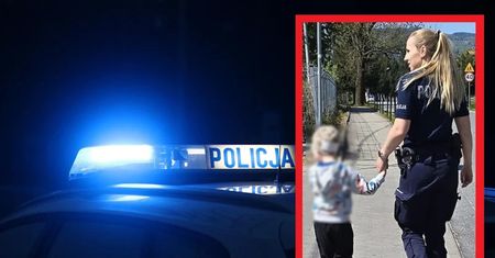 Mały chłopiec w Bystrzycy Kłodzkiej chodził sam przy ruchliwej drodze