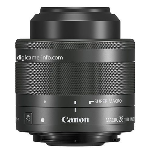Canon EF-M 28mm f/3.5 IS STM Macro będzie wyposażony we wbudowany ring flash 5