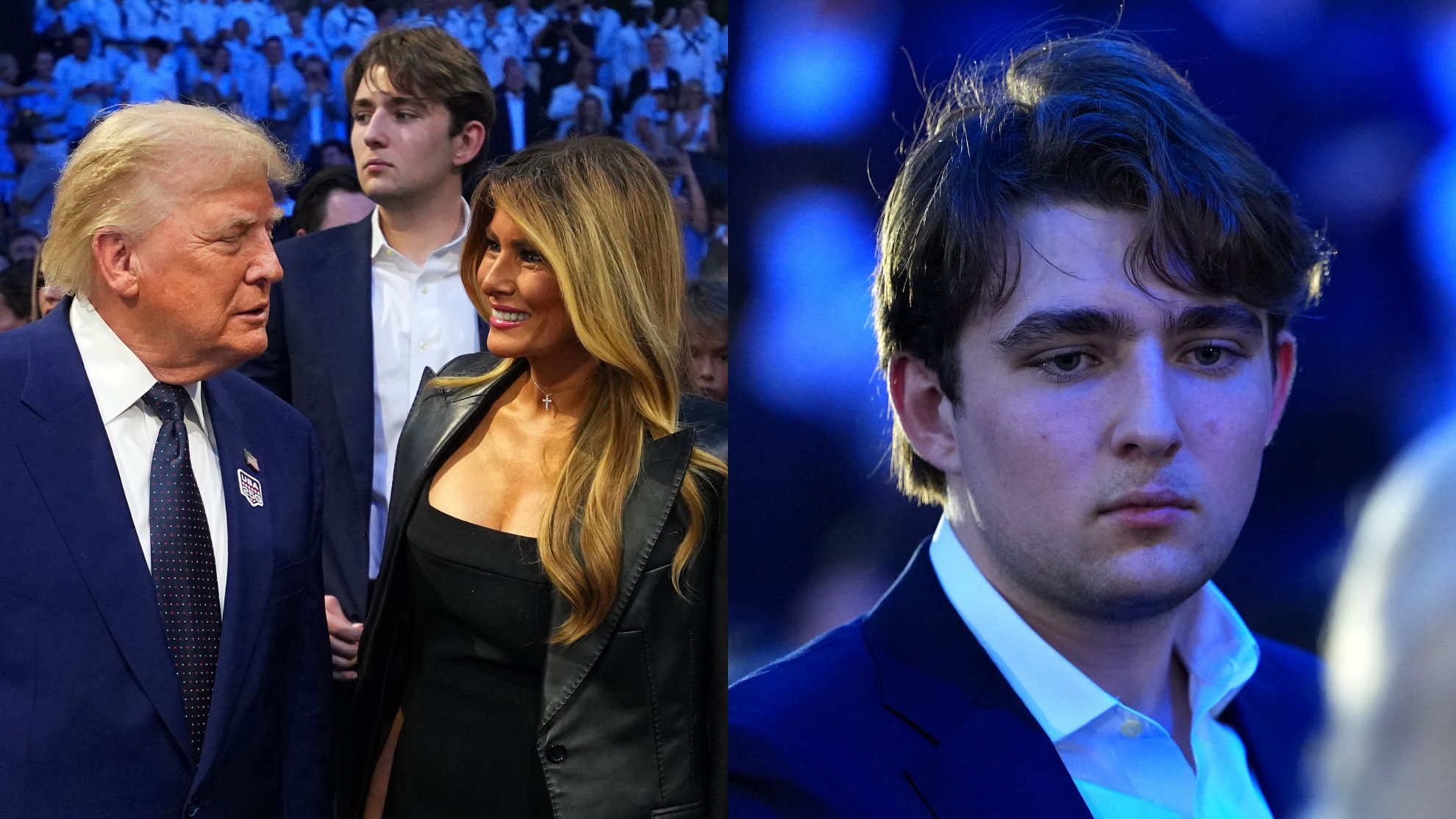 Barron Trump też przybył na event ojca