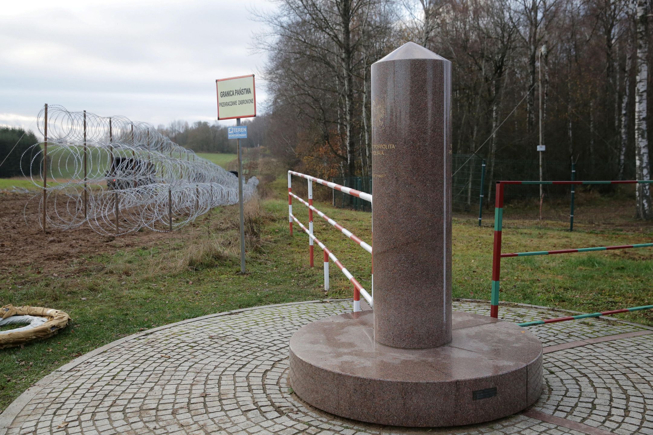 Trójstyk granic państwowych "Wisztyniec", gdzie stykają się granice: polska, rosyjska i litewska