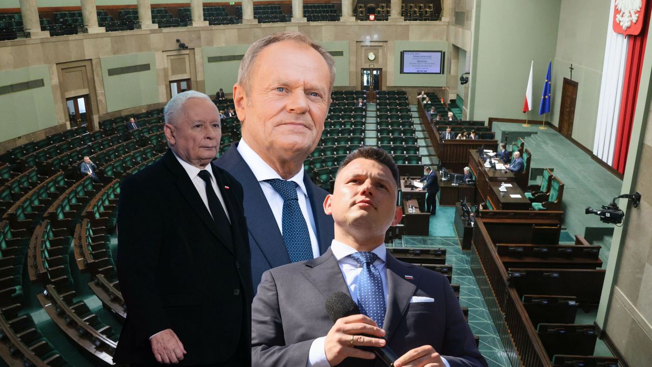 Sondaż partyjny tuż przed wyborami. Tak radzą sobie KO i PiS