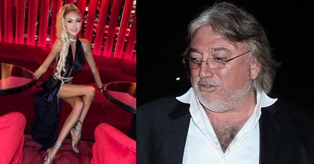 Wystrojona Julia Dybowska nie przejmuje się problemami 61-letniego ukochanego i eksponuje BARDZO SZCZUPŁE nogi na imprezie (ZDJĘCIA)