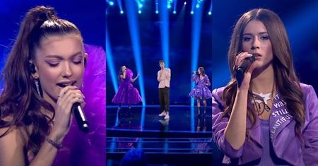 Eurowizja Junior 2020: Roksana Węgiel i Viki Gabor zaśpiewały z HOLOGRAMEM Duncana Laurence'a. "WOW, CIARY!"