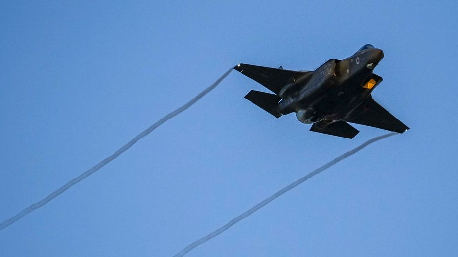 TemporaryAn Israeli air force F-35 war plane flies over during a graduation ceremony for new pilots in Hatzerim air force base near the southern Israeli city of Beersheba, Israel, Thursday, June 29, 2023. (AP Photo/Tsafrir Abayov)Tsafrir Abayov