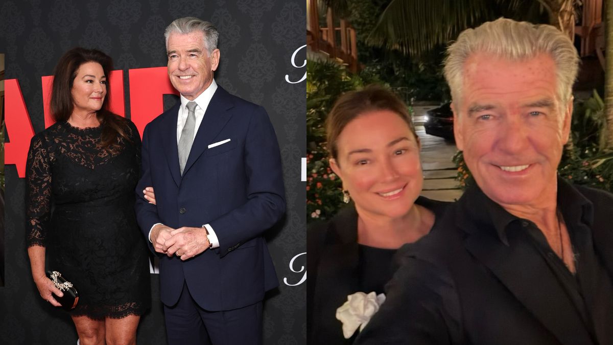 Pierce Brosnan i Keely Shaye Smith