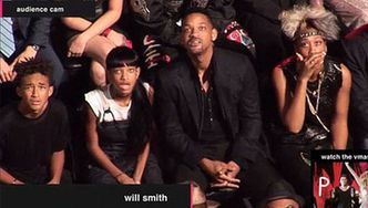 Will Smith z rodziną ZASZOKOWANI występem Lady Gagi!