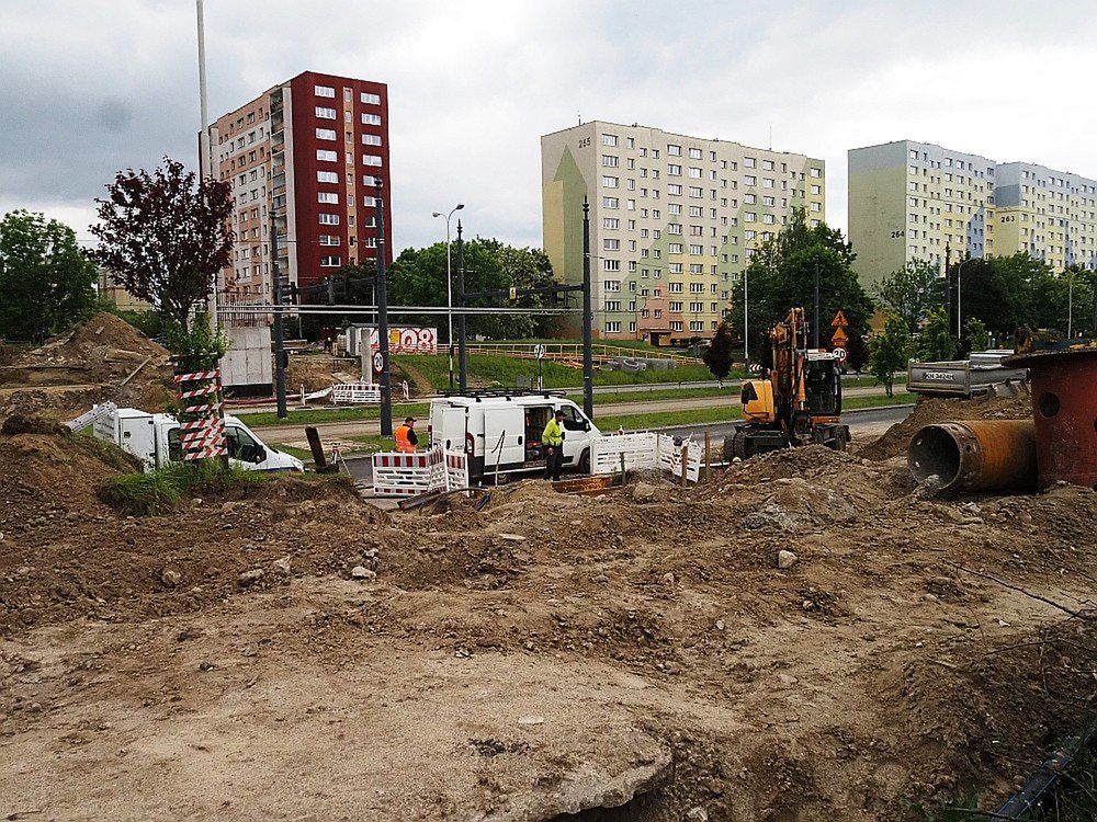 Budowa kładek na Retkini