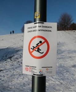 Warszawa. Tragedia na Górce Szczęśliwickiej. Miasto wprowadziło zakaz zjazdu na sankach