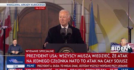 Polski tłumacz Bidena wywołał oburzenie. "Nie był przyjemny w słuchaniu"