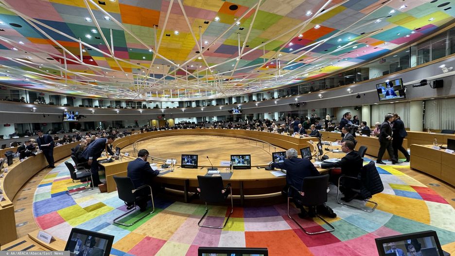 Temporary
BRUSSELS, BELGIUM - DECEMBER 4: EU Interior Ministers Meeting is held in Brussels, Belgium on December 4, 2023. Dursun Aydemir / Anadolu
AA/ABACA