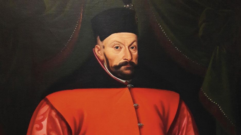 Stefan Batory. Fragment portretu autorstwa Marcina Kobera